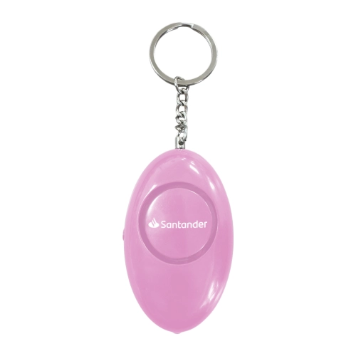 Personal Alarm Keyring with Torch